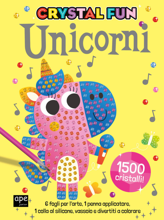 Knjiga Unicorni. Crystal fun 