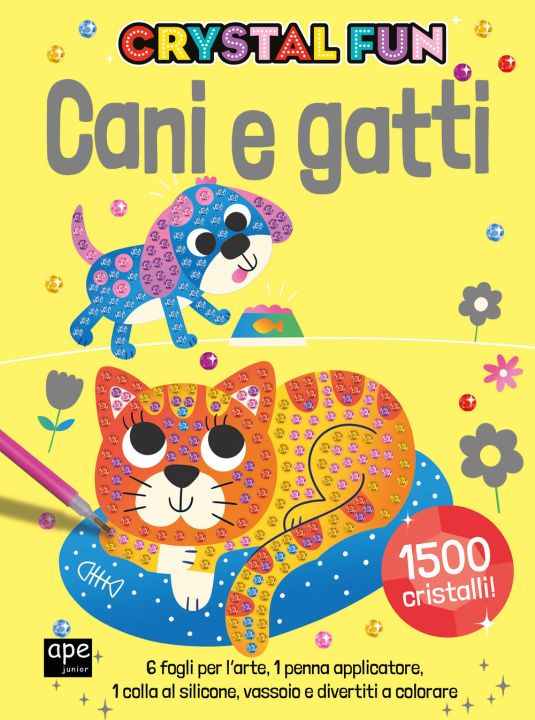 Buch Cani e gatti. Crystal fun 