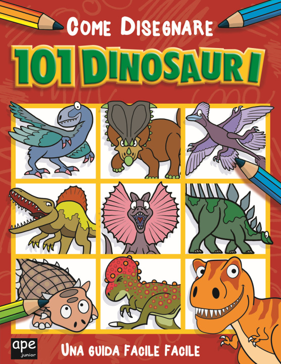 Книга Come disegnare 101 dinosauri 