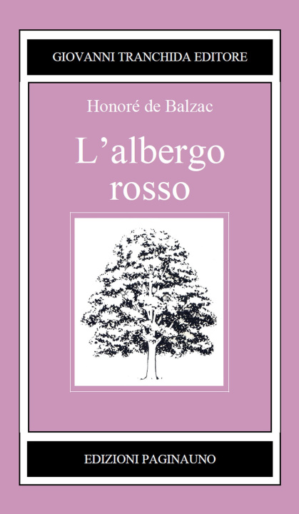 Knjiga albergo rosso Honoré de Balzac
