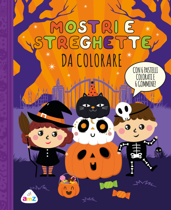 Buch Mostri e streghette da colorare 