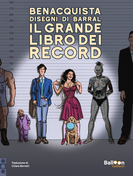 Książka grande libro dei record Tonino Benacquista