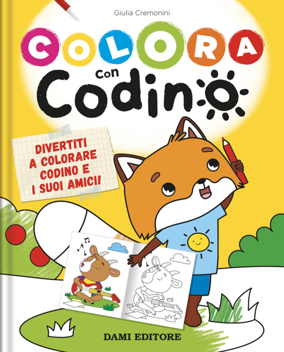 Boek Colora con Codino Giulia Cremonini