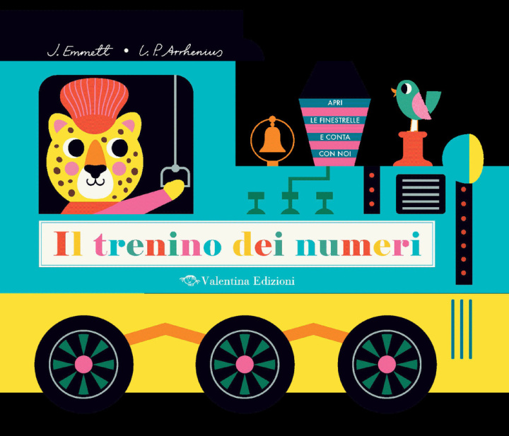 Книга trenino dei numeri Jonathan Emmett