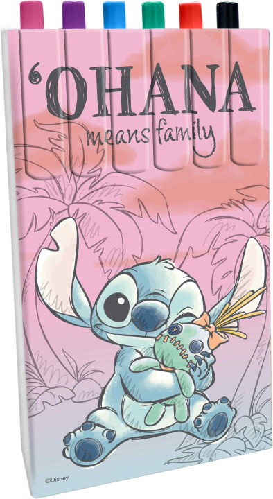 Buch Zestaw 6 długopisów Stitch ST00036 