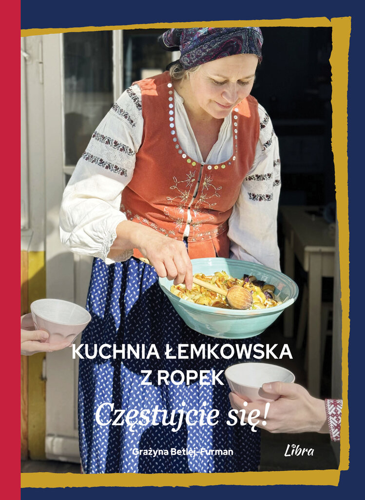Livro Kuchnia łemkowska z Ropek Betlej-Furman Grażyna
