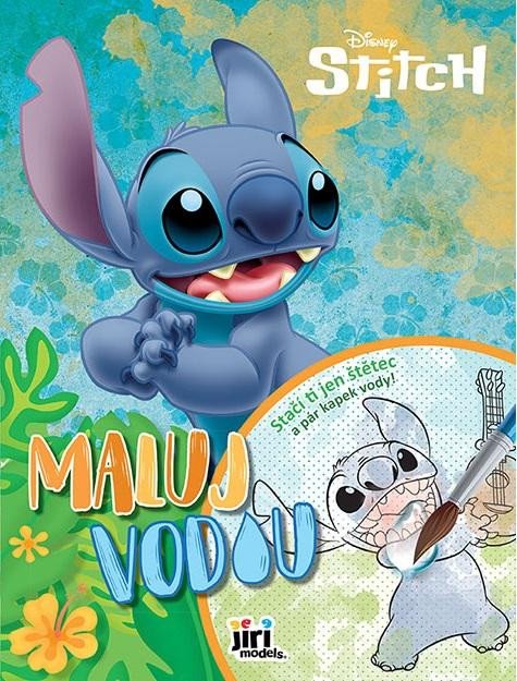 Książka Maluj vodou A4 Lilo & Stitch 