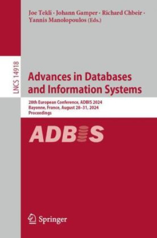 Βιβλίο Advances in Databases and Information Systems Joe Tekli