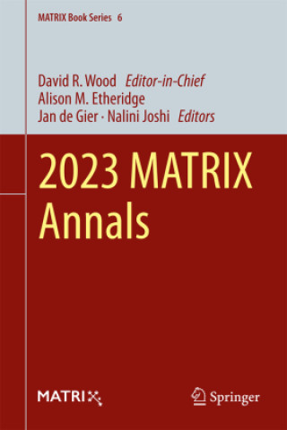 Buch 2023 MATRIX Annals David R Wood