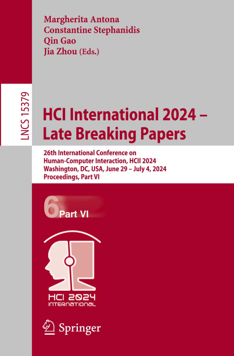 Buch HCI International 2024 - Late Breaking Papers Margherita Antona