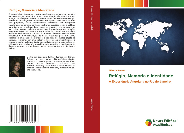 Knjiga Refúgio, Memória e Identidade Márcia Santos