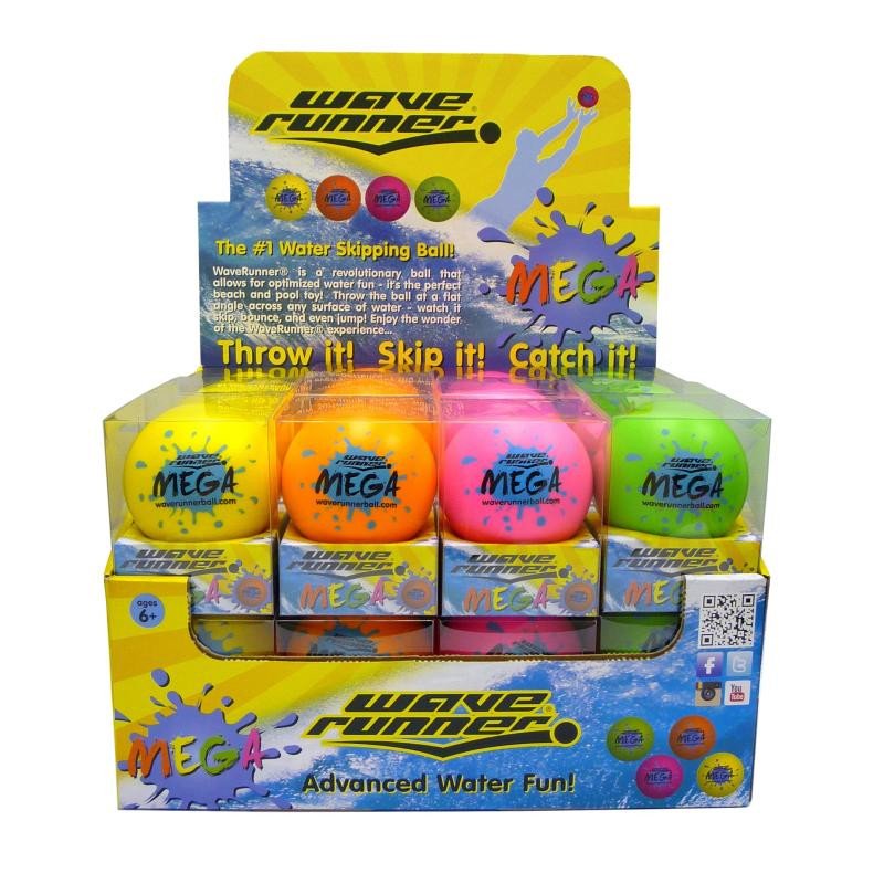 Spel/speelgoed Míč MEGA Wave Runner 9 cm 