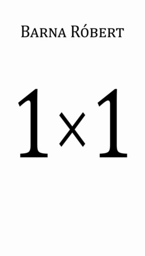 Book 1 × 1 Barna Róbert
