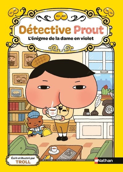 Libro Détective Prout - Tome 1 L'énigme de la dame en violet Troll