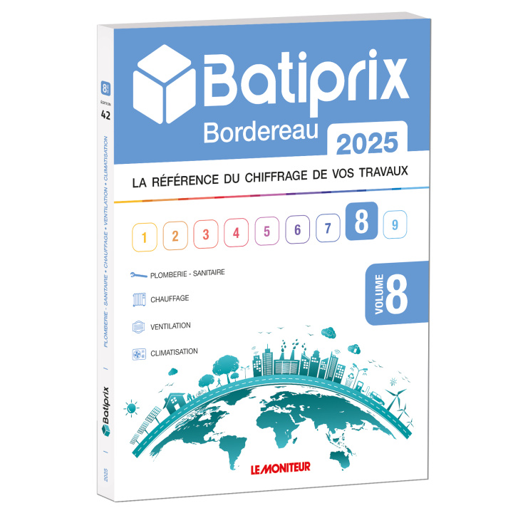 Kniha VOLUME 8 BATIPRIX 2025 GROUPE MONITEUR