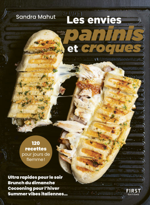Knjiga Croques et paninis Sandra Mahut