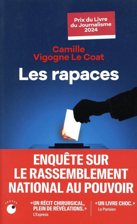 Knjiga Les Rapaces Camille Vigogne Le Coat