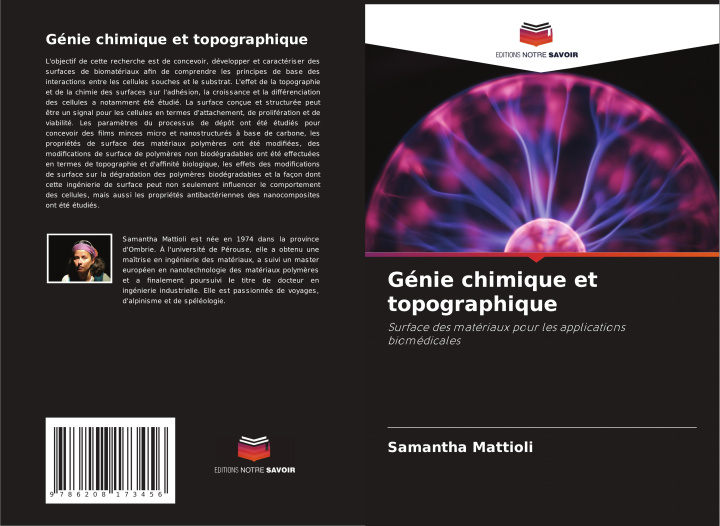 Книга Génie chimique et topographique Samantha Mattioli