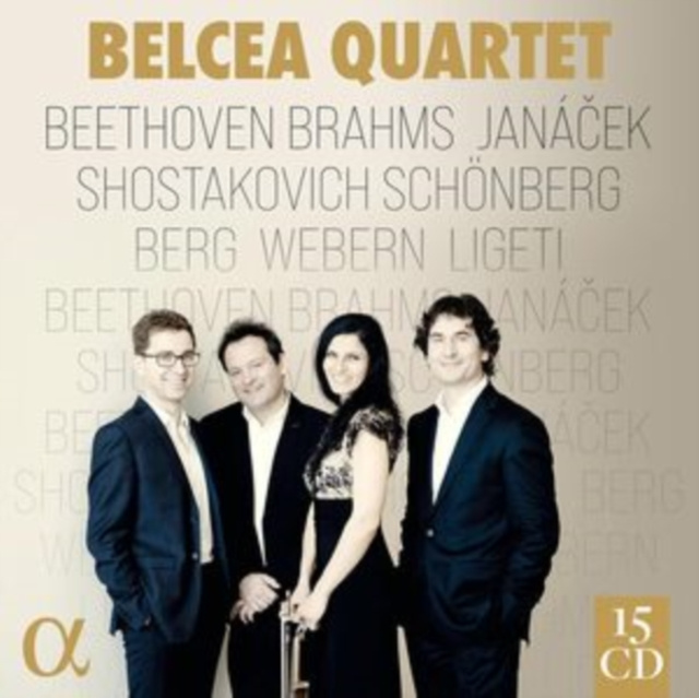 Audio Belcea Quartett - Die Alpha Classics Gesamtaufnahm 