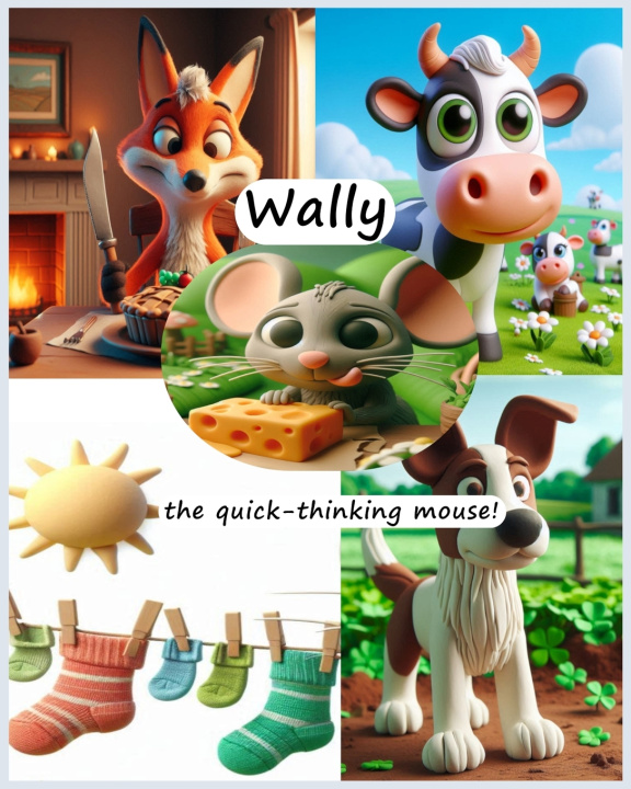 Knjiga Wally the quick-thinking mouse! Ian Lee