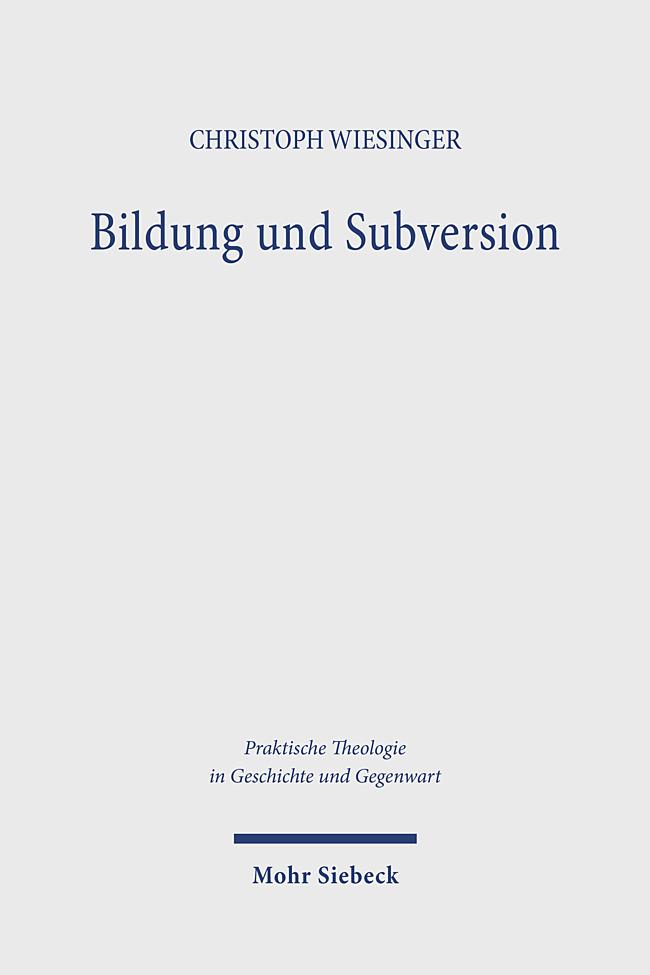 Knjiga Bildung und Subversion Christoph Wiesinger