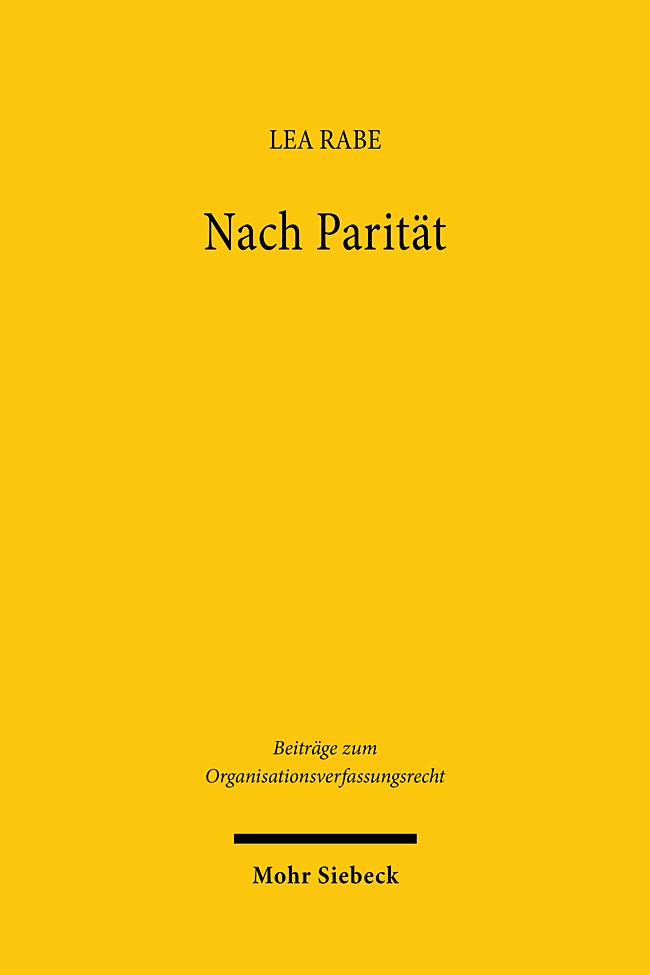 Книга Nach Parität Lea Rabe