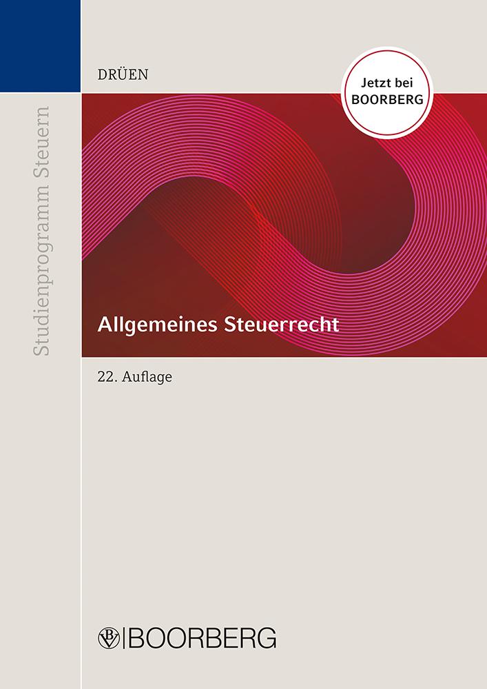Knjiga Allgemeines Steuerrecht Klaus-Dieter Drüen