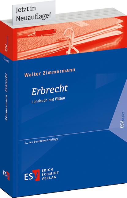 Book Erbrecht Walter Zimmermann