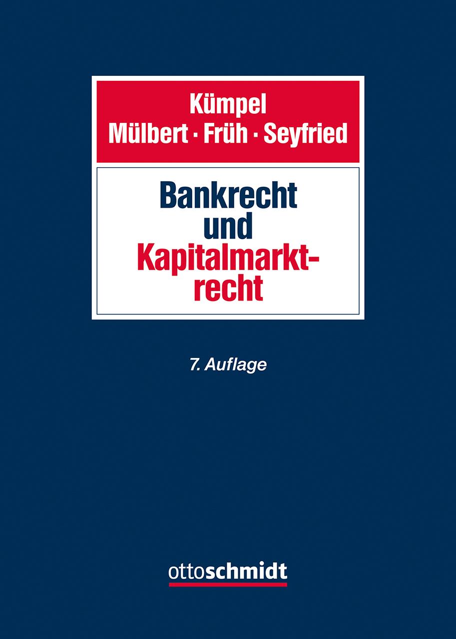 Buch Bank- und Kapitalmarktrecht Andreas Früh