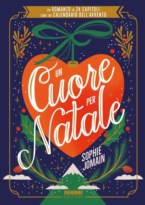 Βιβλίο cuore per Natale Sophie Jomain