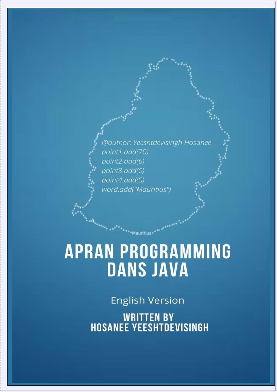 Knjiga APRAN PROGRAMMING DANS PYTHON (learn programming in Python, english version) YEESHTDEVISINGH HOSANEE