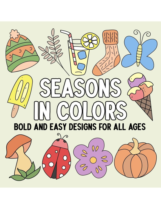 Βιβλίο Seasons in Colors Hue Coloring