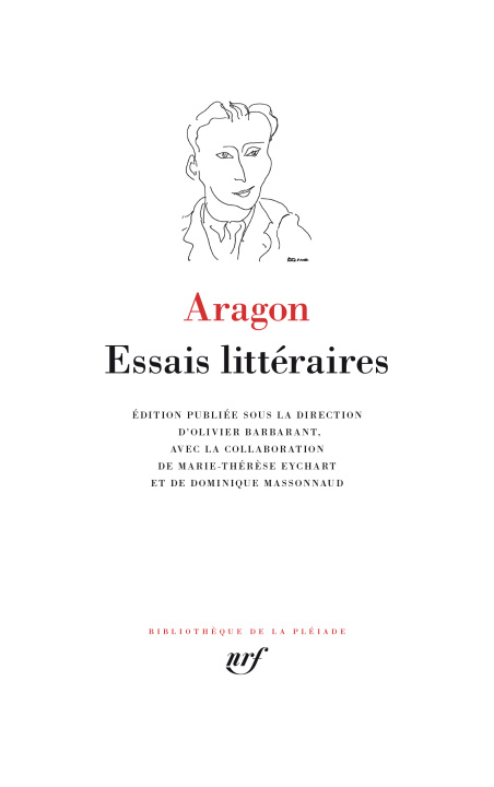 Könyv ESSAIS LOUIS ARAGON