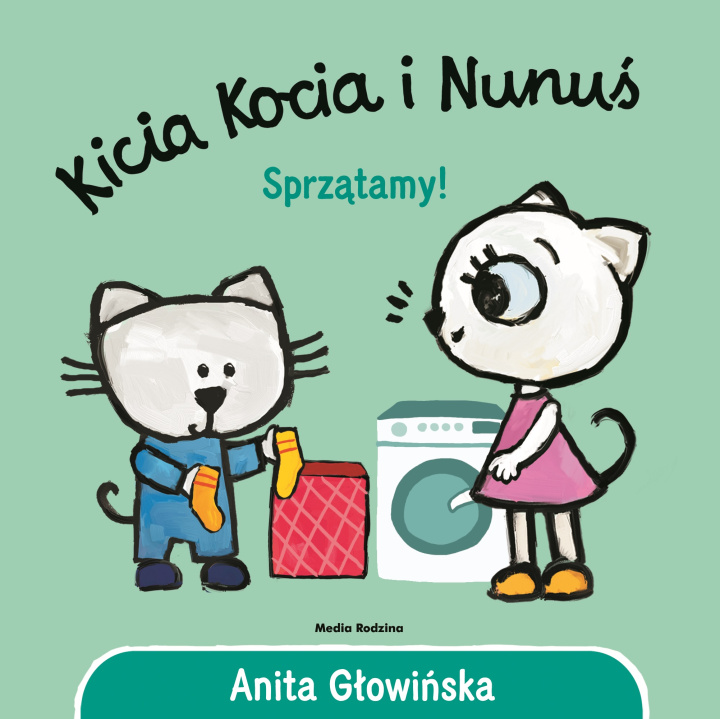 Βιβλίο Kicia Kocia i Nunuś. Sprzątamy! Anita Głowińska