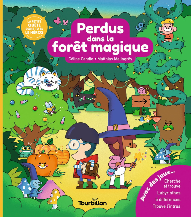 Knjiga Perdus dans la forêt magique Céline Candie