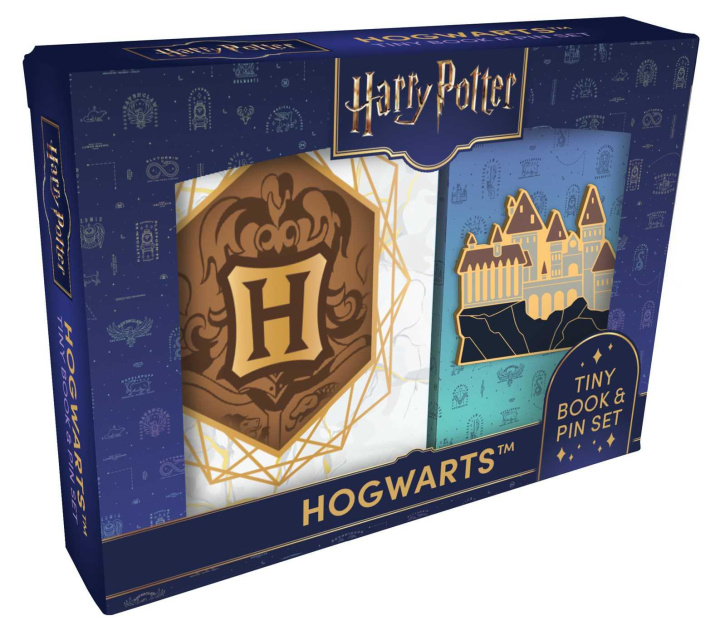 Carte HARRY POTTER HOGWARTS TINY BK & PIN Insight Editions