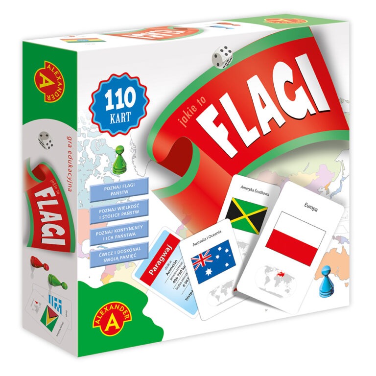 Libro Gra Jakie to Flagi 