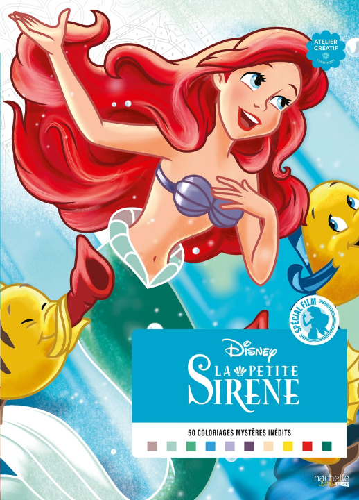 Livre Coloriages mystères Spécial film - La Petite Sirène William Bal