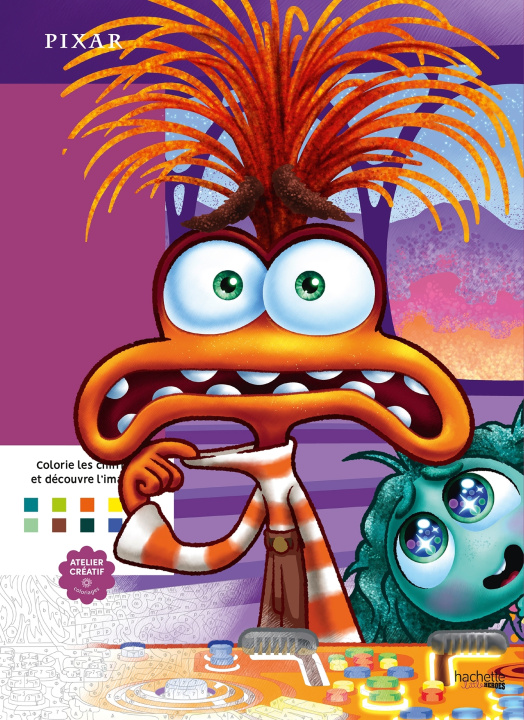 Knjiga Coloriages mystères Disney - Best of Pixar 