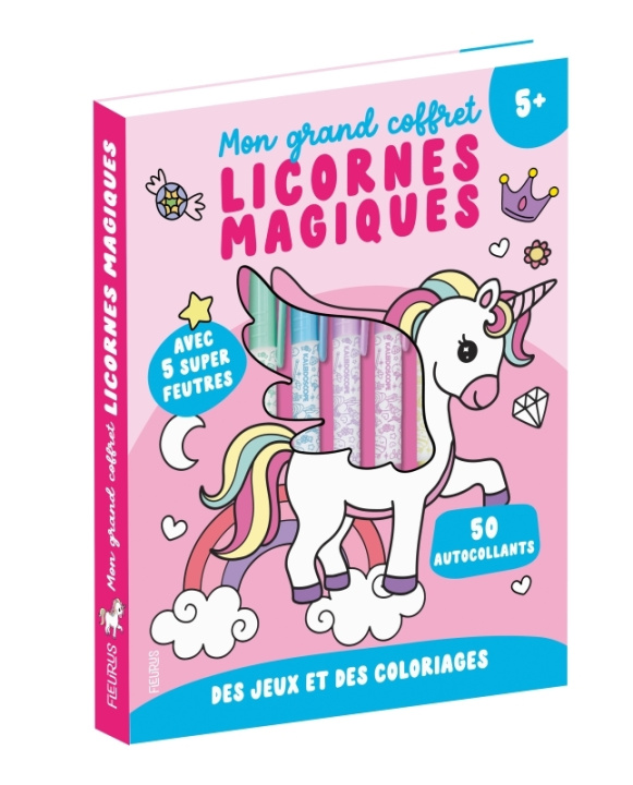 Knjiga Licornes magiques 