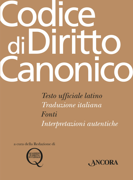 Kniha Codice di diritto canonico 