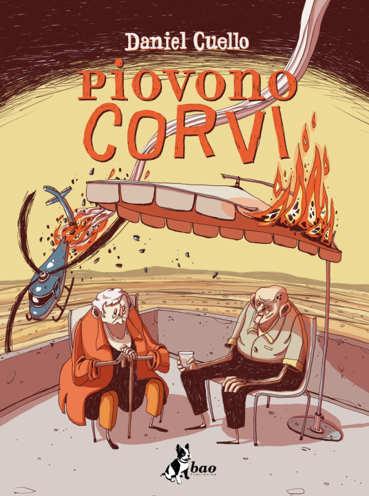 Livro Piovono corvi Daniel Cuello