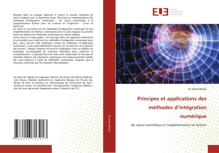 Knjiga Principes et applications des méthodes d'intégration numérique Dr Aimé Mbobi