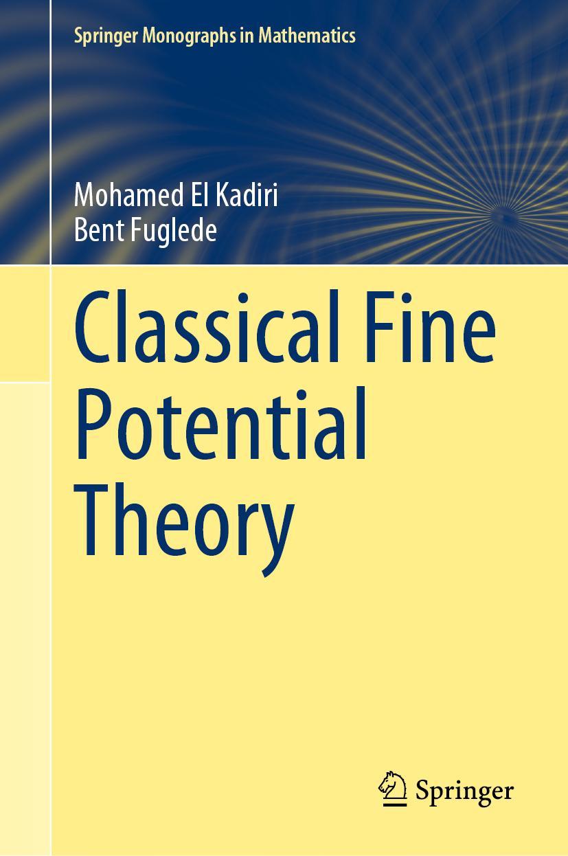 Buch Classical Fine Potential Theory Mohamed El Kadiri