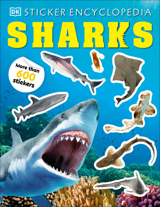 Knjiga Sticker Encyclopedia Sharks DK