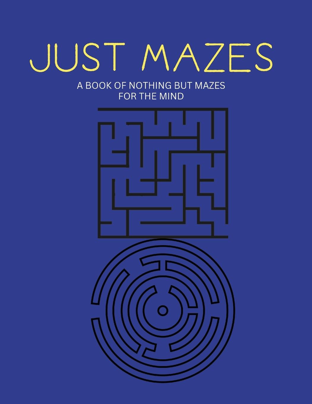 Knjiga Just Mazes DigitalDezignsUS