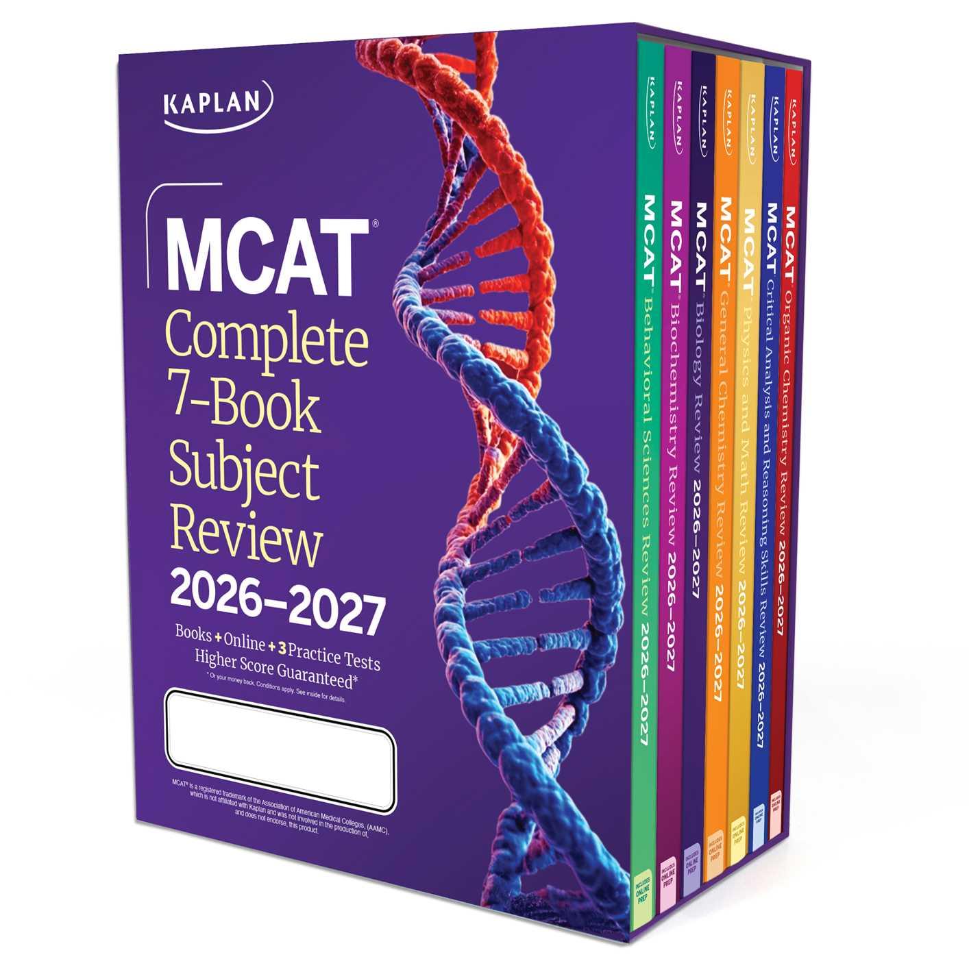 Βιβλίο MCAT Complete 7-Book Subject Review 2026-2027, Set Includes Books, Online Prep, 3 Practice Tests 