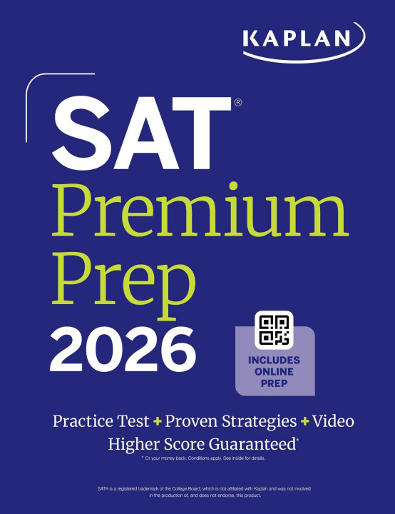 Book SAT Premium Prep 2026 Kaplan Test Prep