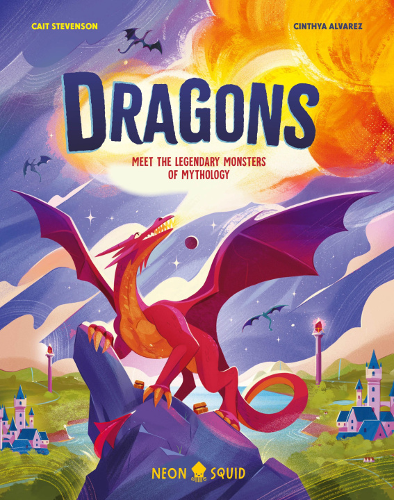 Kniha Dragons Neon Squid