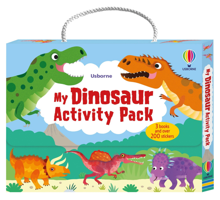Knjiga My Dinosaur Activity Pack USBORNE